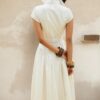 Single-Breasted Women's Summer Slim-Fitting Dress