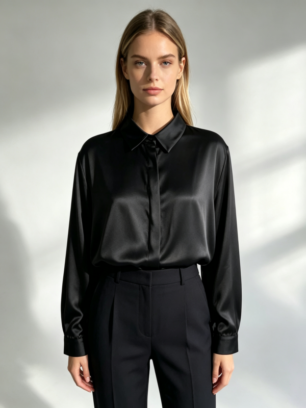 Long-Sleeve Relaxed Shirt