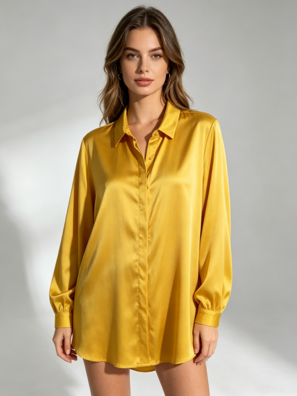 Long-Sleeve Relaxed Shirt