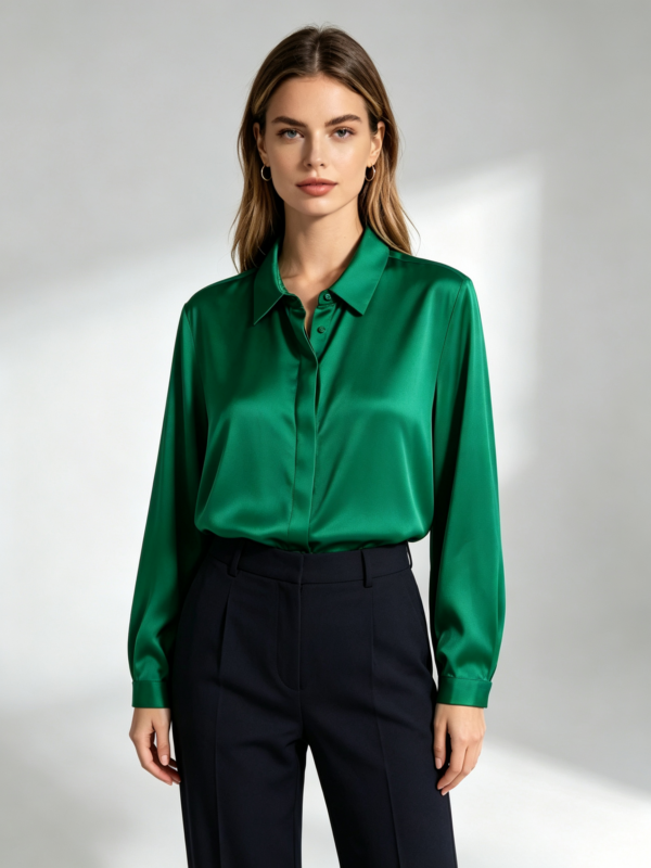 Long-Sleeve Relaxed Shirt