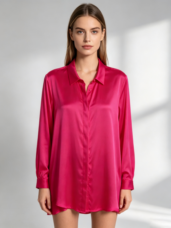 Long-Sleeve Relaxed Shirt