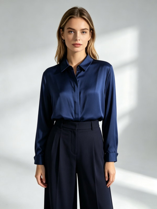 Long-Sleeve Relaxed Shirt
