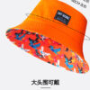 Colorful Pigeon Print Reversible Bucket Hat 26090010_11