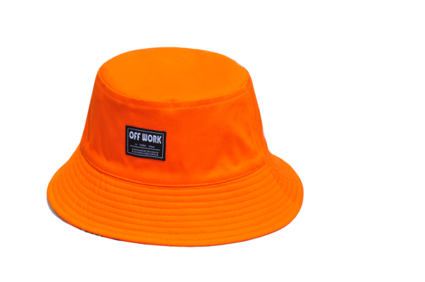 Colorful Pigeon Print Reversible Bucket Hat 26090010_3