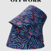 26090015_1 Colorful Leopard Wide-Brim Bucket Hat