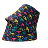 26090016_13 Colorful Monkey Wide-Brim Bucket Hat 26090016_13