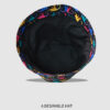 26090016_20 Colorful Monkey Wide-Brim Bucket Hat 26090016_20