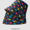 26090016_21 Colorful Monkey Wide-Brim Bucket Hat 26090016_21