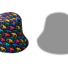 26090016_3 Colorful Monkey Wide-Brim Bucket Hat 26090016_3