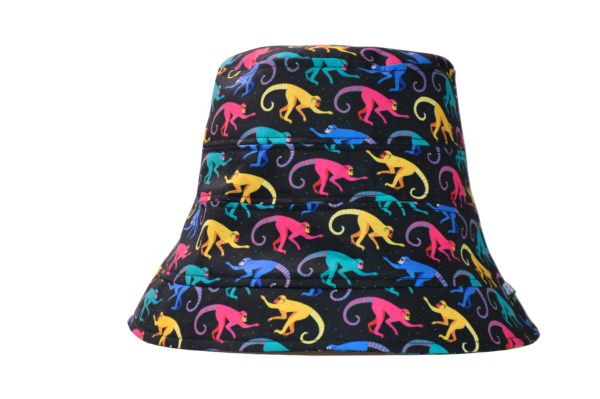 26090016_5 Colorful Monkey Wide-Brim Bucket Hat 26090016_5