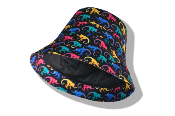 26090016_7 Colorful Monkey Wide-Brim Bucket Hat 26090016_7