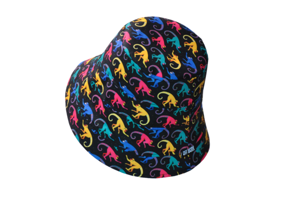 26090016_8 Colorful Monkey Wide-Brim Bucket Hat 26090016_8