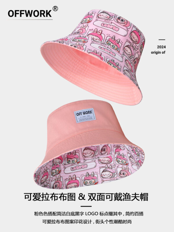 Labubu Reversible Bucket Hat 26090017_20