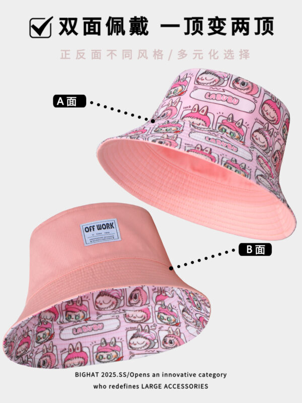 Labubu Reversible Bucket Hat 26090017_22