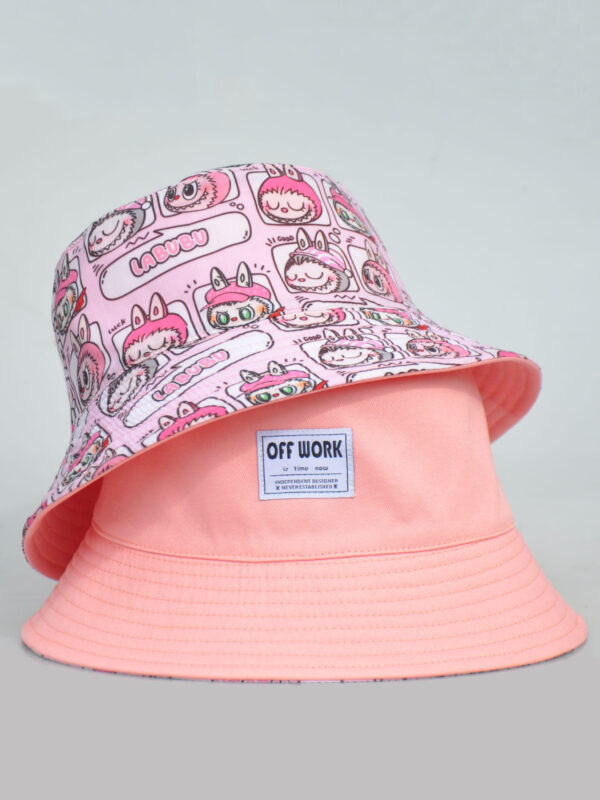 Labubu Reversible Bucket Hat 26090017_28