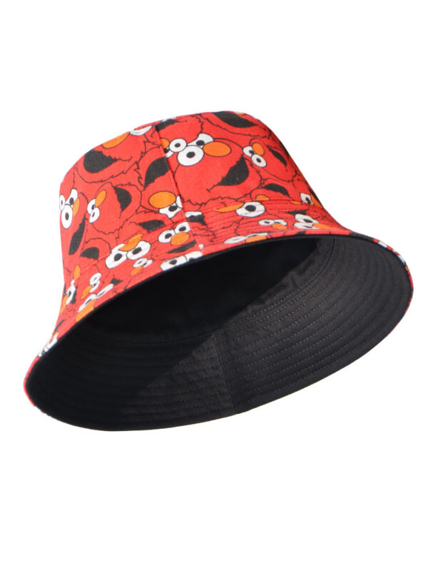 26090018_15 Black Elmo Reversible Bucket Hat 26090018_15