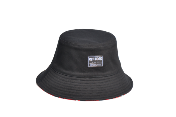 26090018_2 Black Elmo Reversible Bucket Hat 26090018_2