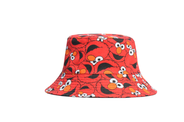 26090018_6 Black Elmo Reversible Bucket Hat 26090018_6
