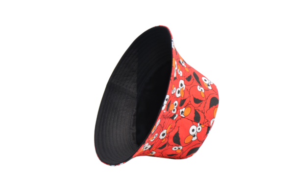 26090018_7 Black Elmo Reversible Bucket Hat 26090018_7