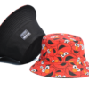 26090018_9 Black Elmo Reversible Bucket Hat 26090018_9