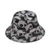 26090019_4 Black Linen-Blend Panda Reversible Bucket Hat 26090019_4