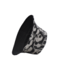 26090019_6 Black Linen-Blend Panda Reversible Bucket Hat 26090019_6