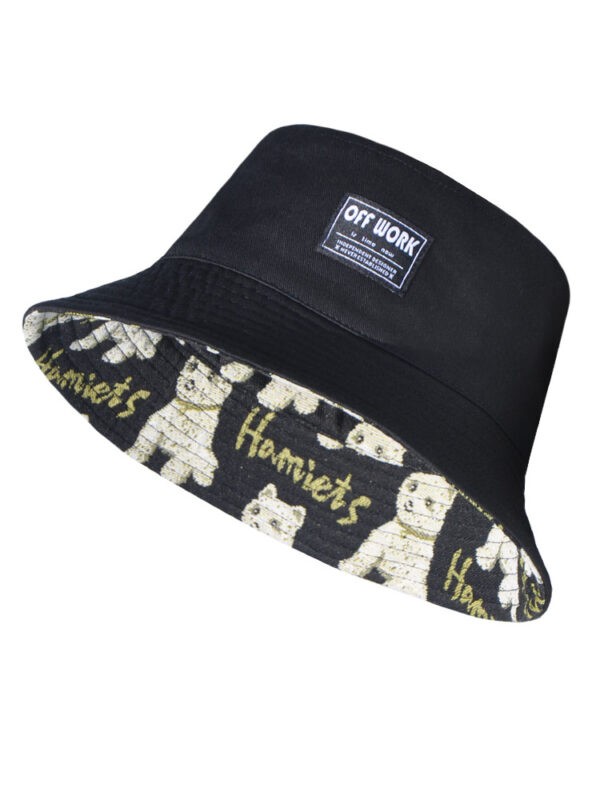 Black Puppy Reversible Bucket Hat 26090020_20