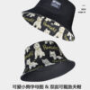 Black Puppy Reversible Bucket Hat 26090020_27