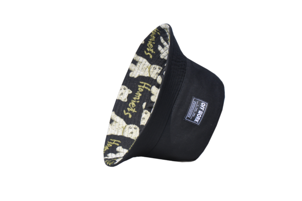 Black Puppy Reversible Bucket Hat 26090020_4