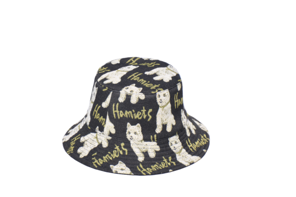 Black Puppy Reversible Bucket Hat 26090020_7