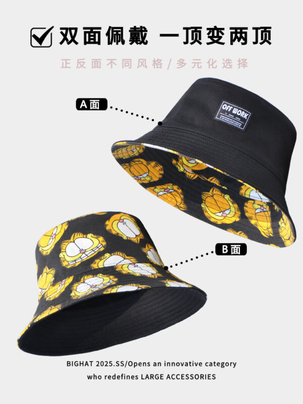 Black Simpsons Reversible Bucket Hat 26090021_10