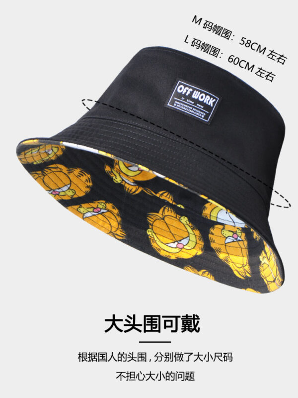 Black Simpsons Reversible Bucket Hat 26090021_11