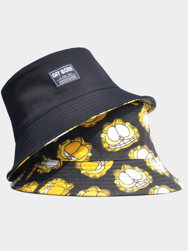 Black Simpsons Reversible Bucket Hat 26090021_12