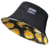 Black Simpsons Reversible Bucket Hat 26090021_13