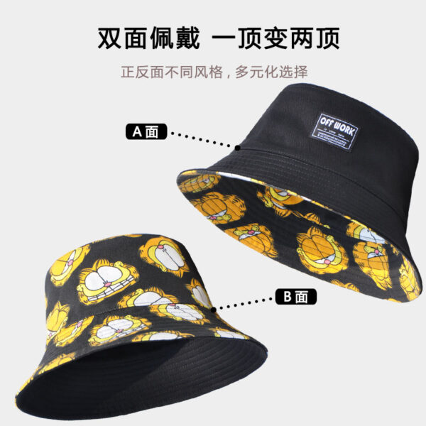 Black Simpsons Reversible Bucket Hat 26090021_15
