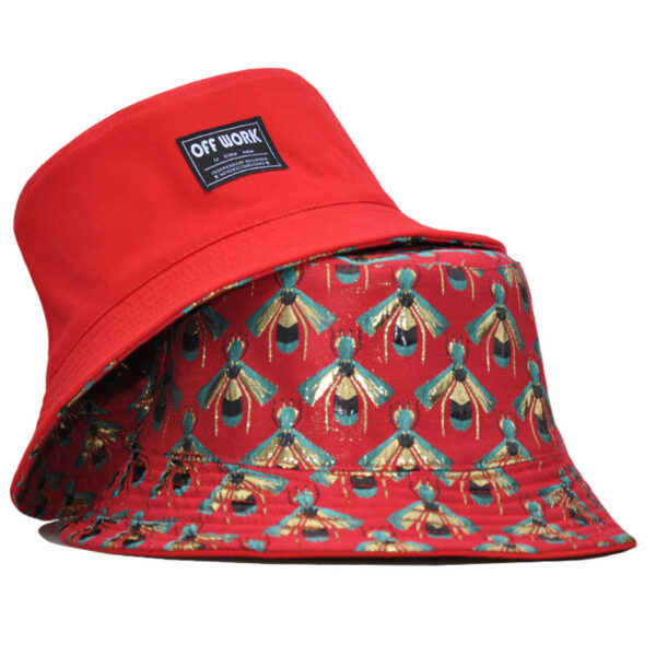 26090022_1 Red Bee Bucket Hat