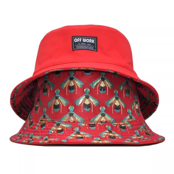 26090022_6 Red Bee Bucket Hat 26090022_6