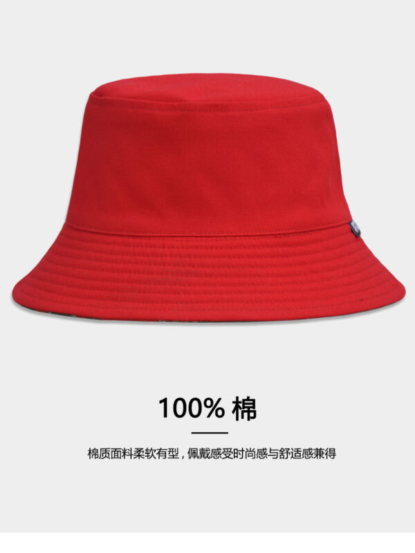 26090023_22 Red Bird Print Reversible Bucket Hat 26090023_22