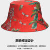 26090023_23 Red Bird Print Reversible Bucket Hat 26090023_23