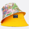 26090025_1 Yellow Forest Bird Reversible Bucket Hat