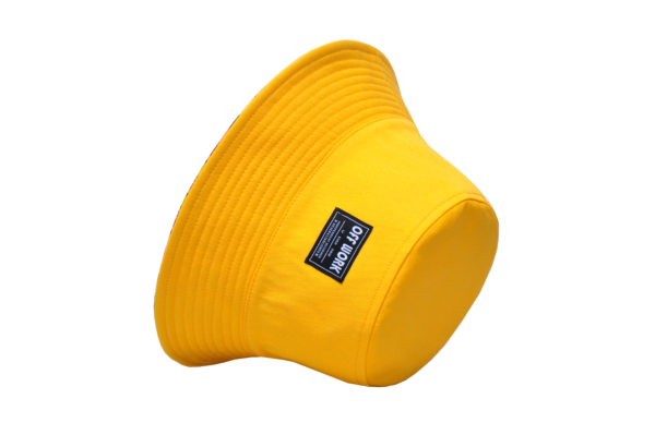 26090025_4 Yellow Forest Bird Reversible Bucket Hat 26090025_4