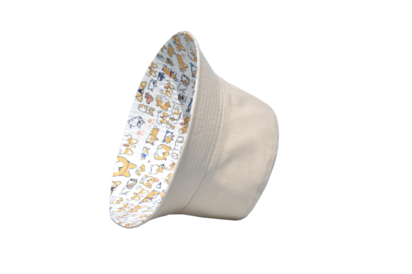 Khaki Corgi Bucket Hat 26090026_7