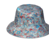 26090027_3 Khaki Butterfly Jacquard Reversible Bucket Hat 26090027_3