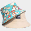 Khaki Squirrel Reversible Bucket Hat 26090028_12