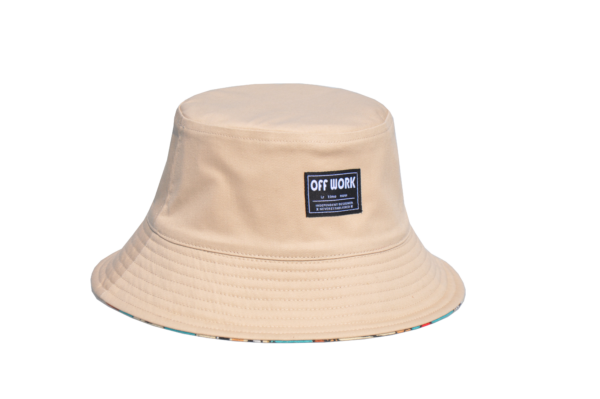 Khaki Squirrel Reversible Bucket Hat 26090028_2