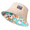 Khaki Squirrel Reversible Bucket Hat 26090028_20