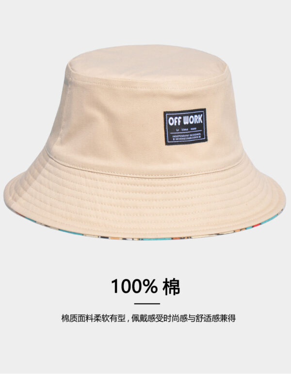 Khaki Squirrel Reversible Bucket Hat 26090028_23