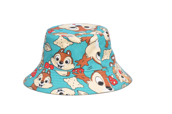 Khaki Squirrel Reversible Bucket Hat 26090028_5