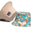 Khaki Squirrel Reversible Bucket Hat 26090028_8