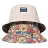 26090029_18 Khaki Little Bear Reversible Bucket Hat 26090029_18